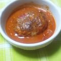 ちえけいママ's cooksnap of when they made トマト缶で煮込みハンバーグ.