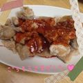 ☆★さっちゃん♪★☆'s cooksnap of when they made 鶏の唐揚げ☆ピリ辛ソース.