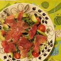 marincoco's cooksnap of when they made 簡単！アボカドと玉ねぎのおしゃれサラダ.