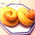 YuDaHiKa's cooksnap of when they made 手捏ねパン♪シナモン風味のかぼちゃパン.