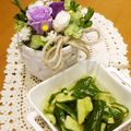 るるおか's cooksnap of when they made すぐ出来☆きゅうりの中華風ピクルス.