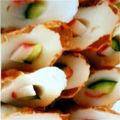 tomocozu's cooksnap of when they made お弁当のスキマに❤ちくわのカニカマ胡瓜.