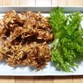 もかあや's cooksnap of when they made ゴボウ衣の唐揚げ.