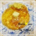 瑠梨佳's cooksnap of when they made ☆シンプルだけど贅沢なパンケーキ♪.