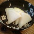 ａｋｉａｋｉ's cooksnap of when they made 大根の漬物.
