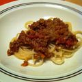 Limegrön's cooksnap of when they made 激旨ッ＊濃厚ミートソーススパゲティ.