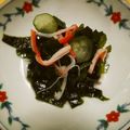 せつみか's cooksnap of when they made カニカマきゅうりワカメの蜂蜜レモン和え♥.