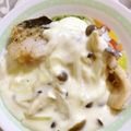 minayagi's cooksnap of when they made 鱈のムニエルホワイトソース.