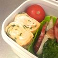 Marrietty's cooksnap of when they made ほうれん草入り卵焼き♡チーズ風味♡.