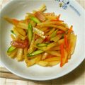 のしのし怪獣's cooksnap of when they made アスパラとじゃがいものバター炒め.