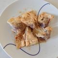 ちょびすけlove's cooksnap of when they made １分で出来る＊余った皮で♪簡単生八つ橋＊.