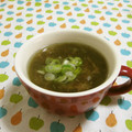 赤い電話's cooksnap of when they made 簡単とろろ昆布スープ♡柚子胡椒バージョン.