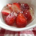平井道子's cooksnap of when they made 小粒いちごで♡シュワシュワゼリー.