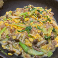 しー☆°'s cooksnap of when they made 台湾料理★青梗菜牛肉玉子のとろとろ炒め.