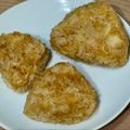 yoppi's cooksnap of when they made チーズ焼きおにぎり.