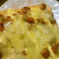 UowoN's cooksnap of when they made ラー油納豆のチーズトースト.