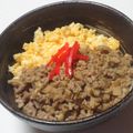 はちれ's cooksnap of when they made THE♫三色丼‼.