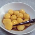 緑黄色人's cooksnap of when they made かぼちゃのみたらし団子.