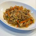 もんぶらん＊'s cooksnap of when they made ☆プルコギ風焼うどん☆.