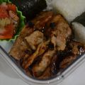 よっしゃん's cooksnap of when they made ☆お弁当☆豚肉のめんつゆ炒めカレー風味.