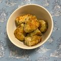 カナ0320's cooksnap of when they made パン粉を使った鶏もも肉の青海苔チーズ揚げ.