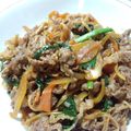 ジルベール♪'s cooksnap of when they made 簡単節約！余ったニラと牛肉韓国風炒め物♪.