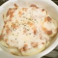 哲ドラ's cooksnap of when they made オイマヨツナのポテトグラタン.