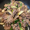 ナイーブ✨'s cooksnap of when they made 砂肝とネギの塩炒め.