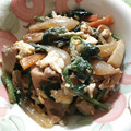 天使達のﾏﾏ's cooksnap of when they made ほうれん草の卵とじ.