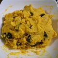 たかこんぶ's cooksnap of when they made 南瓜とさつま芋のサラダ☆黒豆・クリチin.