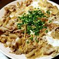 パチ子's cooksnap of when they made 豚バラとごぼうの卵とじ.