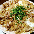 パチ子's cooksnap of when they made 豚バラとごぼうの卵とじ.