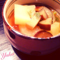 Pianoppo's cooksnap of when they made ◆簡単◆　なすと大根のおみそ汁.