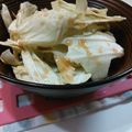 いしまいﾁｬﾝ's cooksnap of when they made 焼き鳥に添えるキャベツの・・・.