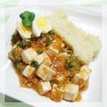 misaham's cooksnap of when they made 鮭のマーボー豆腐(飯)(しょうゆ味).