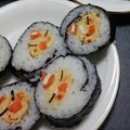 sato317's cooksnap of when they made 節分 キスケ＊飾り巻き寿司 キャラ弁.