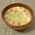 kko331's cooksnap of when they made 納豆なめこ汁　とろとろふわふわ～ん.