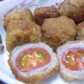 奮闘アンチエイジング's cooksnap of when they made ミニトマトでコロコロカツ☆.