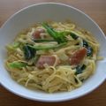 ともこもも's cooksnap of when they made 簡単！　クリームソースのパスタ.