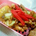 ほりもも's cooksnap of when they made ★簡単お弁当1品★キャベツの天かす炒め.