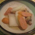 Maraisin's cooksnap of when they made 温か～✿かぶとウインナーのコンソメ煮.