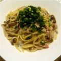 kane7713's cooksnap of when they made しょうが香る茸たっぷり味噌クリームパスタ.