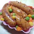 はらだんご's cooksnap of when they made お弁当に　ウィンナーソテー.