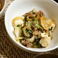 ハラペコまぁ。's cooksnap of when they made 牛肉と豆腐ニラの中華風炒め.
