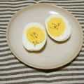 ハラペコまぁ。's cooksnap of when they made 味付きゆで卵★お弁当に.