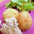 わきともみ's cooksnap of when they made サーモンのフィッシュケーキ(コロッケ).