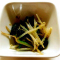 higashiko's cooksnap of when they made ほうれん草ともやしの和風ナムル風.