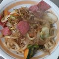みかみか＾＾'s cooksnap of when they made 温まるよ！しょうが味♥牛肉の焼きうどん.
