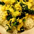 mumu31's cooksnap of when they made ❦ニラ卵丼❦.
