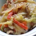 ぶぶりょ's cooksnap of when they made がっつり☆白菜丼☆.